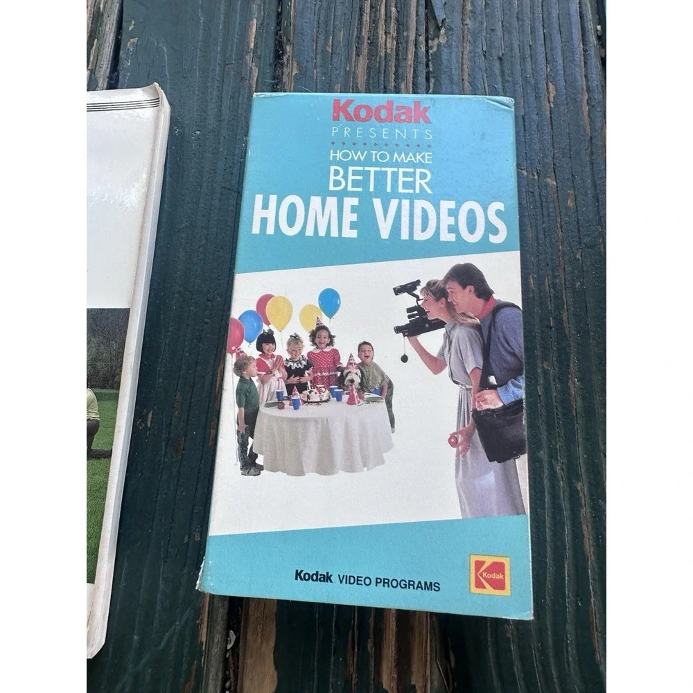 Kodak How to Make Better Home Videos VHS Video Cassette Brand New Factory Sealed